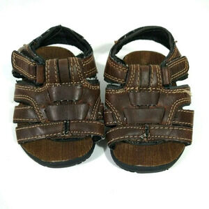 Beaver Creek Sandal Boys Baby Toddler Size 3 Brown